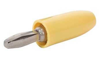 BANANA PLUG/YELLOW