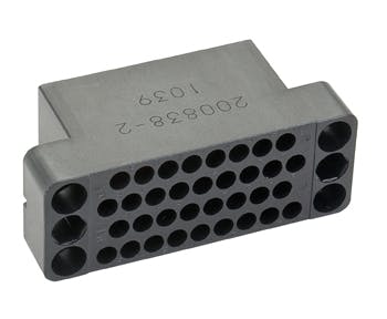 RACK and PANEL CONNECTOR | 34 Pin