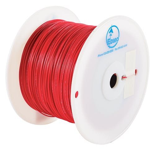 TEFZEL WIRE/ 12G, Red, M22759/16-12-2