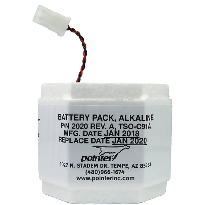 ELT BATTERY PACK | Pointer 3000 & 4000 Series ELT, 2 years, Alkaline