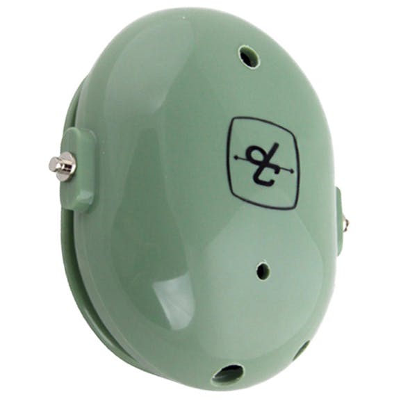 HEADSET DOME | Left, Drilled, Shallow, Moss Green (H3330)