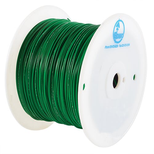 TEFZEL WIRE/ 12G, Green, M22759/16-12-5