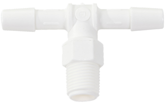 NYLON INSERT FITTING | Tee connector, Hose x MPT
